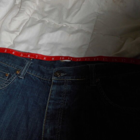 VINTAGE Y2K BAGGY HIP HOP EMBROIDERED DENIM SHORTS IN MENS SZ 40 - Picture 12 of 14